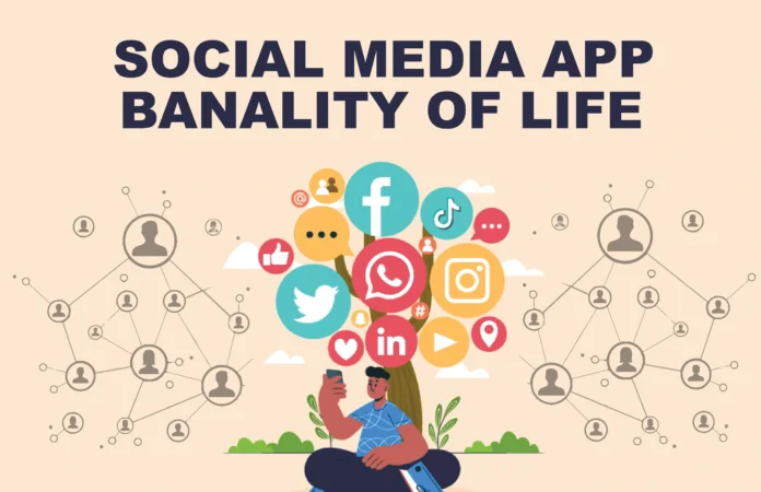 Social Media App That Highlights the Banality of Everyday Life