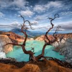 Ijen Crater Natural Beauty and the Blue Fire Phenomenon in Banyuwangi