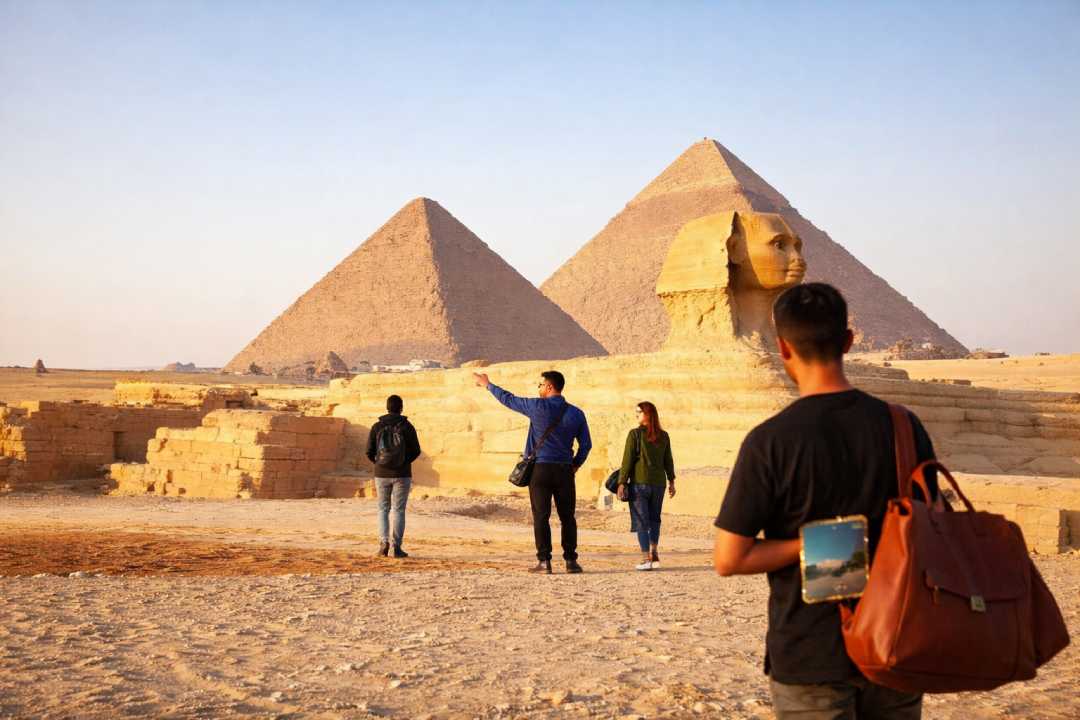 The Beauty and Mystery of the Pyramids of Giza Always Attract Tourists