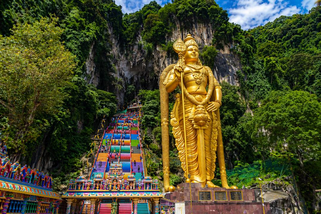 A vacation to Malaysia isn't complete without a stop at Batu Caves