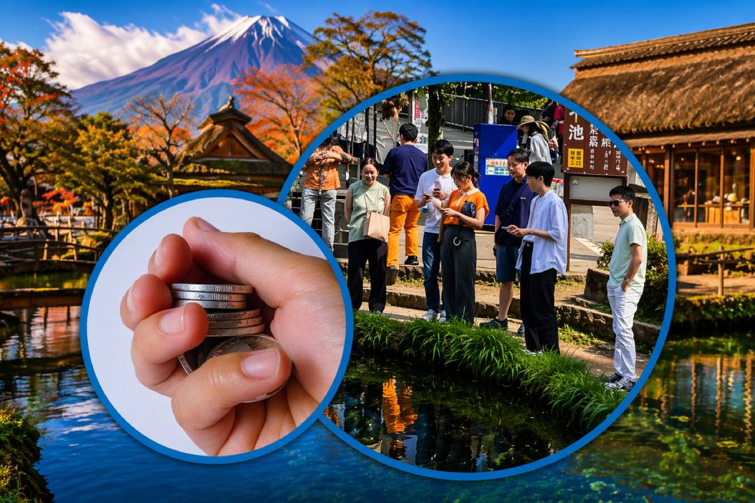 Not Just Luck, 50,000 Tourist Coins Cause Pond Pollution in Japan