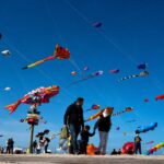 Unique Holiday in France: Giant Kite Festival that Decorates the Lang