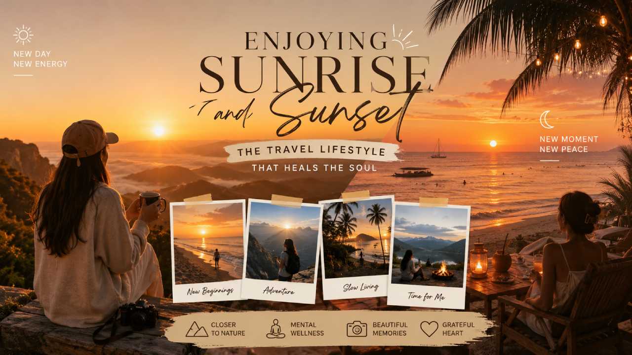 Enjoying Sunrise and Sunset is Becoming an Increasingly Popular Travel Lifestyle
