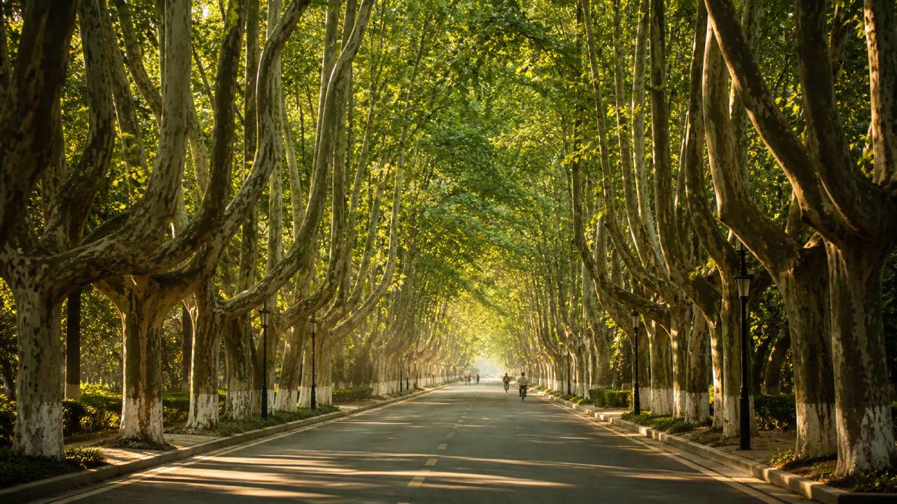 Nanjing's Wutong Avenue, China's Iconic Tree Alley That Looks Like a Fairy Tale