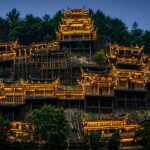Wangxian Valley, China: This clifftop village makes you feel like you've entered a fantasy world