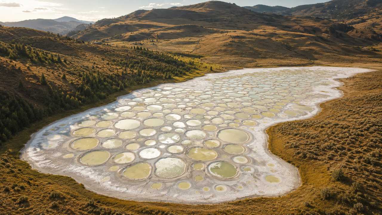 The Colorful Spotted Lake That Confuses Tourists