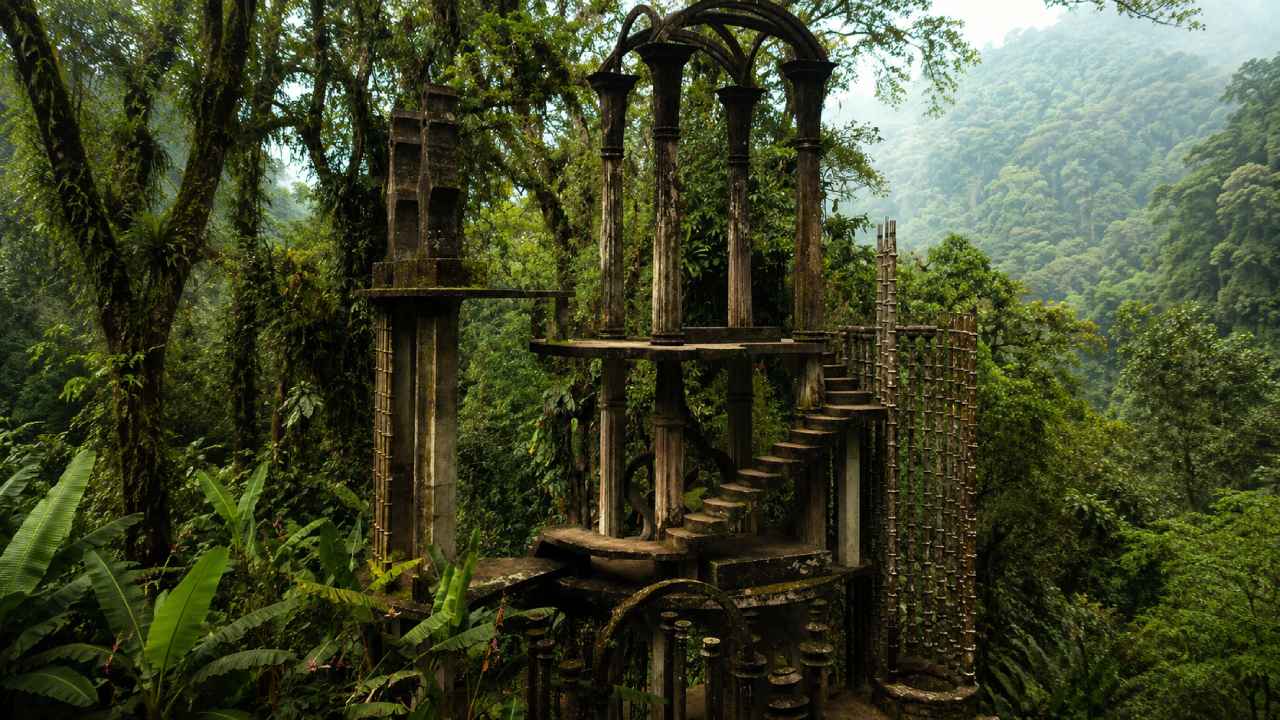 Hard to Believe, Las Pozas Garden in Mexico Looks Like It’s Not on Earth