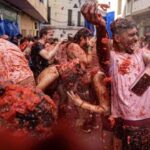 La Tomatina 2026 Turns a Small Spanish Town Into a Sea of Red
