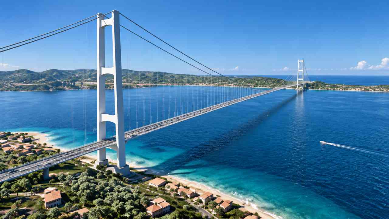 Italy’s 3.7-Kilometer Suspension Bridge Could Transform Travel to Sicily