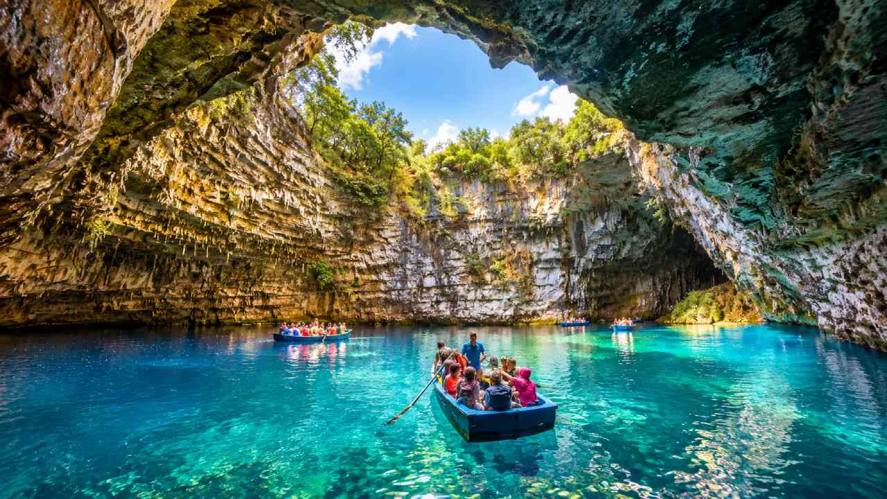 Melissani Cave Reveals a Hidden Blue Wonderland Beneath Kefalonia